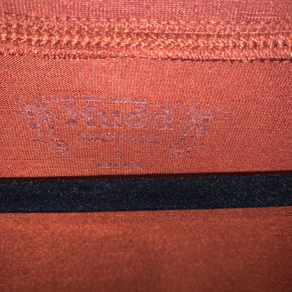 Mudd Shirt Rust Size Large - Picture 3 of 5